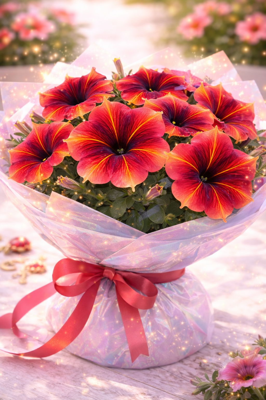 Scorpio Spark arrangement with luminous accents